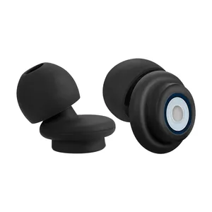 Newly designed 32DB environmentally friendly comfortable safety silicone earplugs