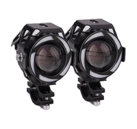 Phare LED modifié pour moto électrique, lumière stroboscopique externe colorée, projecteur à faisceau large U7, lumière de moto