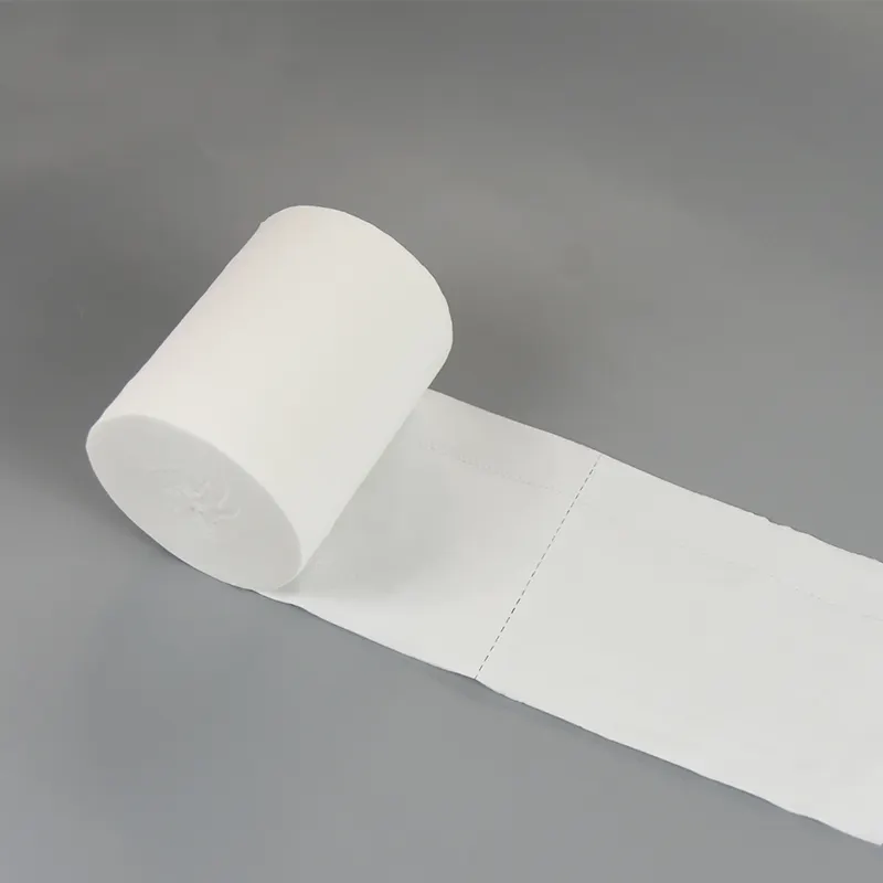 4-слойные высококачественные приятные на ощупь мягкая туалетная бумага в рулонах, поставка с завода