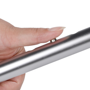 Adjustable Aluminum Alloy Single Leg <b>Crutch</b> Height Adjustable <b>Walking</b> Aid Medical Device Mountaineering Cane Silver - Product Image 1