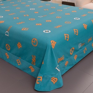 Electricity Four-Piece Bedding Set Cotton Reactive Printing Duvet Cover Pillowcases Sheet Set For Student Dormitories - Product Image 4