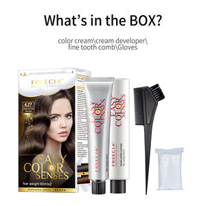 Частная Этикетка OEM, Перманентный крем для волос, не содержащий аммиака, профессиональный крем для окрашивания волос, используемый для салона, покрывающий белые волосы - Product Image 5