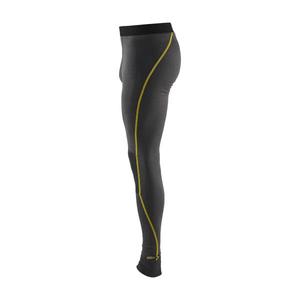 BLAKLADER - 184417349835XS Sous-vêtements pantalons XLIGHT 100% merino Gris foncé/Jaune-EAN 7330509595145 SOUS-VÊTEMENTS THERMIQUES - Product Image 5