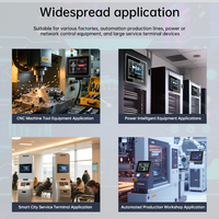 Écran tactile industriel IPS intégré de 11,6/13,3/15,6/19/21,5 pouces, moniteur LCD avec montage USB VESA, écran tactile capacitif pur