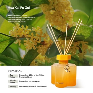 200 ml Nouvelle aromathérapie liquide créative <span class=keywords><strong>Flora</strong></span> Fugui sans feu, parfum d'intérieur longue durée - Product Image 6