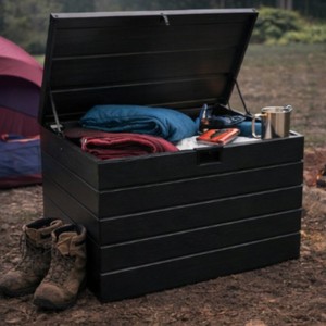 172GAL High Quality Outdoor Patio <strong>Storage</strong> Deck Box Chest <strong>Storage</strong> Ottoman Outdoor <strong>Cushion</strong> <strong>Storage</strong> for Beverages - Product Image 1