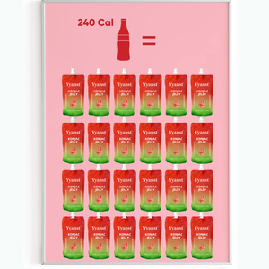 Palitos de gelatina de konjac de marca privada de alta calidad, bajos en calorías y sin azúcar, que mejoran la sensación de saciedad y ayudan a perder peso. - Product Image 4