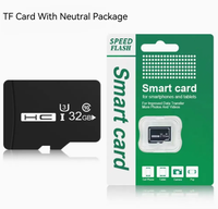 Penjualan Terbaik 100% kapasitas penuh 4GB-512GB kartu memori mikro kartu SD plastik.
