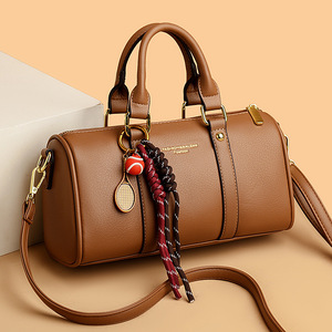 Bolsa Haute Qualité Pu Cuir Dames Sacs À Main Sac A Main Sac À Bandoulière Grossistes Femmes Boston Sacs 2025 Tendance - Product Image 1