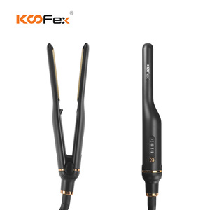 เครื่องหนีบผมไฟฟ้าพกพา KooFex KF-9206 ขนาดเล็ก 4 <span class=keywords><strong>ระดับ</strong></span>อุณหภูมิ 200 องศาเซลเซียส ร้อนเร็ว หน้าจอ LED น้ำหนักเบา เหมาะสำหรับโรงแรม - Product Image 1