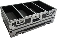 Maßgefertigter OEM Transparenter Hochleistungs-Aluminiumkoffer mit Schallplattenhalter und Flightcase