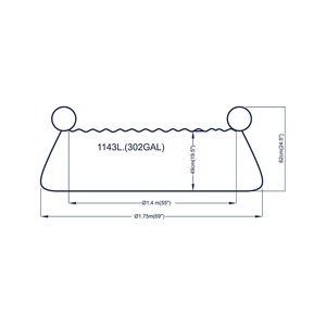 Avenli 17399 installation facile à l'extérieur et à l'intérieur piscine pour enfants <span class=keywords><strong>pataugeoire</strong></span> gonflable pour bébé piscine gonflable - Product Image 2