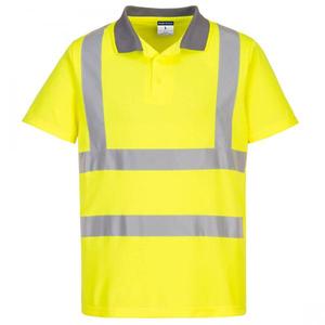 PORTWEST - EC10YERXXXL Polo manches courtes jaune haute visibilité Eco (6 pièces) -EAN 5036146015863 HI-VIS WORKWEAR - Product Image 1
