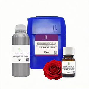 Huile Essentielle <span class=keywords><strong>de</strong></span> Rose Bio en Gros - 100% Pure et Naturelle, Distillée à la Vapeur, Logo Personnalisé pour Soins <span class=keywords><strong>de</strong></span> la Peau et Diffuseurs <span class=keywords><strong>de</strong></span> <span class=keywords><strong>Parfum</strong></span> - Product Image 1