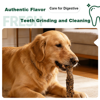 Tripe de bœuf verte coupée en morceaux, sans additifs, pour chiens - Friandises pour chiens séchées à l'air naturel, riches en protéines et faibles en matières grasses