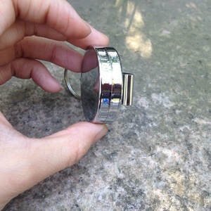 売れ筋ステンレススチール製高弾性格納式ストレッチ盗難防止キーホルダー - Product Image 5