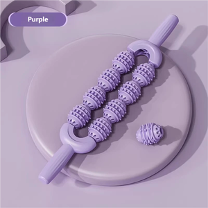 Reisefreundlicher Kompakter TPE+PP Massageroller 40,5x8,5cm für Jetlag und Muskelverspannungen - Product Image 5