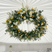 GNW arche de cercle de mariage personnalisée fleur artificielle décor de mariage décoration de plafond de mariage suspension