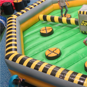Jouet gonflable interactif en chine pour l'extérieur, pièces de jeu, sans air, personnalisé, vente de base, - Product Image 4