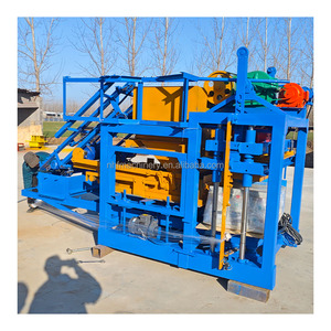 Macchina Automatica per la Produzione di Blocchi di Pavimentazione Qt4-25, Macchina per Blocchi Cavi in Calcestruzzo, Produttore di Stampi per Mattoni e Pavimentazioni - Product Image 3