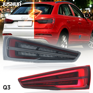 Feu arrière JUSHUN pour <span class=keywords><strong>Audi</strong></span> <span class=keywords><strong>Q3</strong></span> 2013-2018 modifié LED feu arrière Streamer clignotants système de feux de freinage - Product Image 1