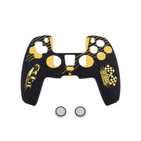 Étui en silicone KJH-P5-005C pour manette PS5, protection pour manette PS5, étui en caoutchouc