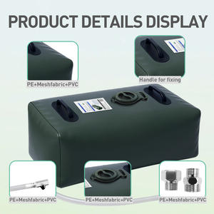 Sacs de stockage multifonctionnels portables pour l'eau pour le camping en camping-car et la survie en milieu sauvage Réservoirs d'eau pliables - Product Image 4