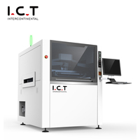 Impresora automática de plantilla de PCB de alto nivel, máquina de serigrafía SMT, máquina de impresión de PCB, pantalla de pasta de soldadura, impresión SMT de bajo costo