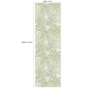 Carta da Parati Decorativa con <span class=keywords><strong>Foglie</strong></span> Tropicali Verdi e Gialle, Impermeabile, Rimovibile, Adesiva, in PVC con Finitura Opaca - Product Image 6