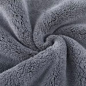 ผ้าไมโครไฟเบอร์ 30x30 30x40 30x60 400gsm ซับน้ำเร็ว แห้งไว สำหรับเช็ดทำความสะอาดรถยนต์ พร้อมบริการสกรีนโลโก้ด้วยเทคนิคการทอ - Product Image 2