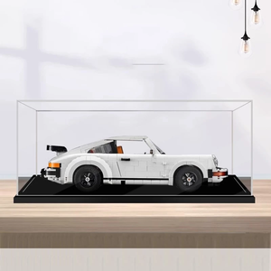 Para 10295 para caja de exhibición de acrílico Turbo <span class=keywords><strong>911</strong></span> con cubierta antipolvo antioxidante fácil montaje almacenamiento moderno escala 1:8-32 - Product Image 2