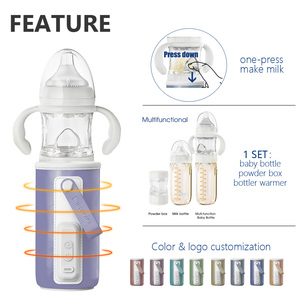 Scaldabiberon Rapido Invernale USB 240ml 3 in 1 Portatile da Viaggio per Esterni Standard Notturno Grande per Neonati - Product Image 5