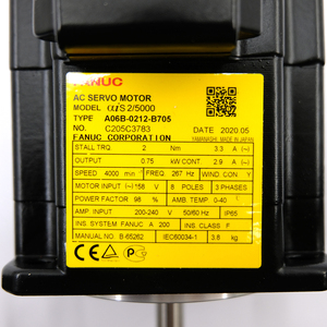 อะไหล่แท้ FANUC A06B ซีรีส์ A06B-0212-B705 สำหรับเครื่องจักรอุตสาหกรรม CNC ชิ้นส่วนควบคุมการเคลื่อนที่ - Product Image 5
