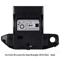 Estéreo para Auto Android con Pantalla Táctil de 16.2'' para Jeep Wrangler 2018-2022, Octa-core, 8+128GB, GPS, DSP, OBD2, Reproductor, 1 Año de Garantía