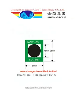 Термочувствительная тестовая бумага, датчик, этикетки, контроль изменения цвета