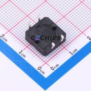 TP11012643 Tactile Switch Through hole Component (THT),12x12mm Switch Single Pole Single Throw Round Button 2.6N Through Hole - Product Image 2