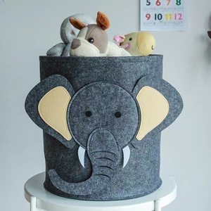 Panier de rangement, sac de rangement, jouets d'enfants, de dessins animés, boîte de rangement en <span class=keywords><strong>feutre</strong></span> <span class=keywords><strong>lavable</strong></span> pour vêtements sales - Product Image 2