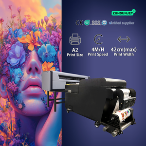 ZUNSUNJET A2 I3200 4Heds Dtf Impresora Coctelera y secadora Máquina <span class=keywords><strong>de</strong></span> impresión <span class=keywords><strong>de</strong></span> camisetas Todo en uno para todos los materiales <span class=keywords><strong>cerca</strong></span> <span class=keywords><strong>de</strong></span> mí - Product Image 5