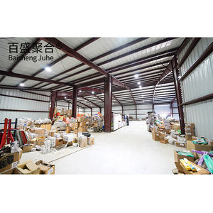 Structure à cadre en acier Carports et Hangars Garages à poteaux en béton préfabriqué Stockage pliable Conteneur de <span class=keywords><strong>garage</strong></span> de <span class=keywords><strong>50m2</strong></span> - Product Image 1