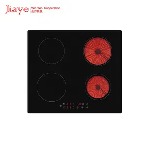 Jiaye JY-ICD4002 high quality Kitchen Stove Appliances 59CM built-in induction with ceramic hob with 4 Cooking Zone