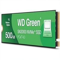 Untuk SSD Internal NVMe Green SN3000 500GB/1TB/2TB Gen4 PCIe M.2 2280 5000 MB/s Desktop Baru WDS500G4G0E