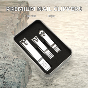 Coupe-ongles professionnels en acier inoxydable de haute qualité, durables, écologiques, avec boîte cadeau, pour droitiers, plusieurs options de couleurs - Product Image 2