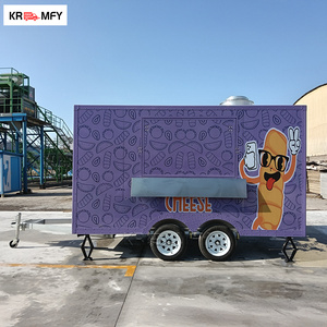 Remolque Rápido con Certificación DOT CE VIN, Equipo ODM para Negocios de Comida Callejera, Venta Directa de Fábrica, Food Truck para Hot Dogs - Product Image 6