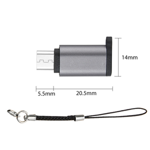 Adaptador de 2,0 Uto a Type-C adecuado para iphnoe, <span class=keywords><strong>cable</strong></span> de datos de carga rápida, adaptador de cargador <span class=keywords><strong>iPhone</strong></span> - Product Image 5