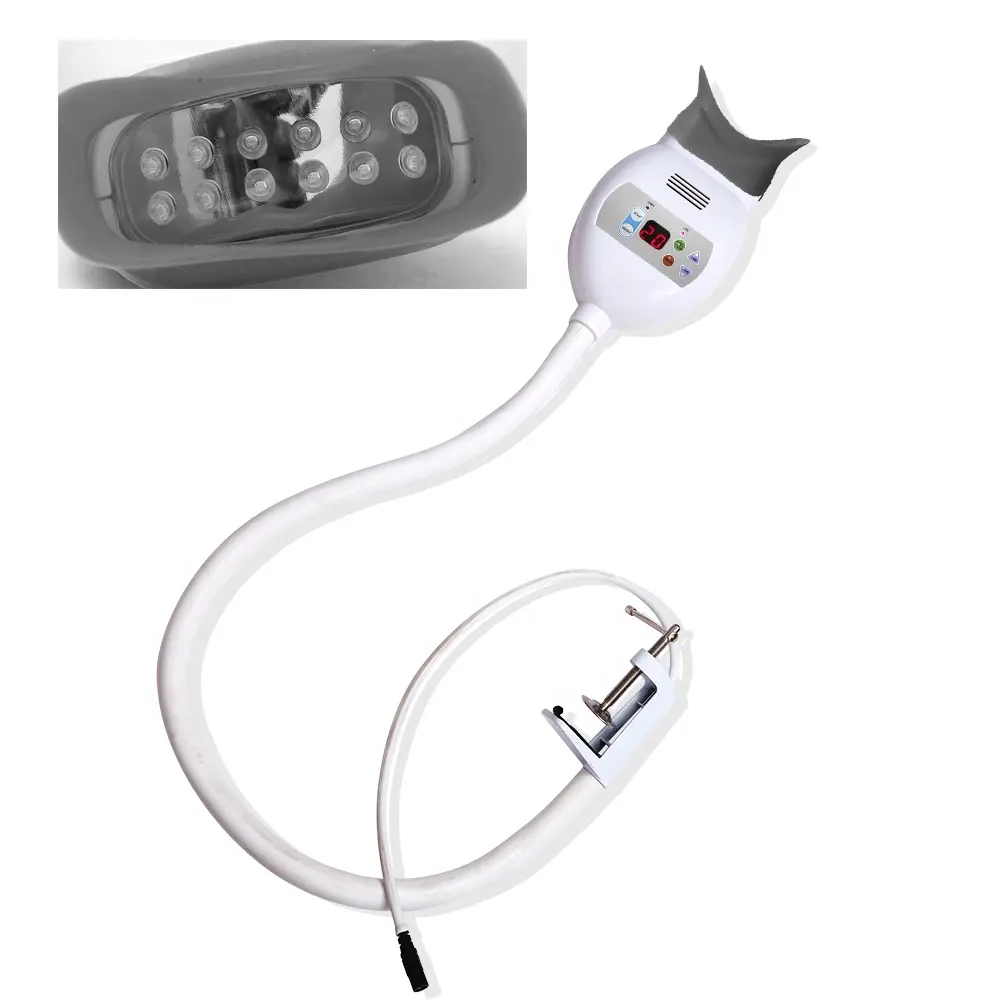 Dental 36 vatios LED de luz fría blanqueamiento de dientes luz blanqueamiento sistema blanco diente acelerador blanquear máquina