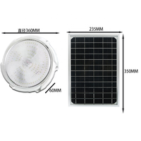 Haute Qualité Moderne 100w 150w 200w 300w Camping En Plein Air/Extérieur Solaire LED Plafonnier pour Maison Chambre Jardin
