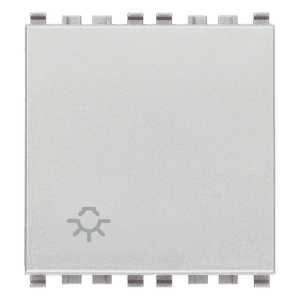 สวิตช์ติดผนังแบบกด 1 ปุ่ม หมายเลข 10A 2M พร้อมไฟแสดงสถานะ ขนาด 5.1x4.3x5.3 ซม. - Product Image 1