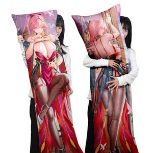 Almohada de cuerpo completo alto Piel de melocotón alta Hentai Adulto DIY Anime Imagen Wuthering Waves Changli Almohada de cuerpo completo largo Dakimakura - Product Image 4