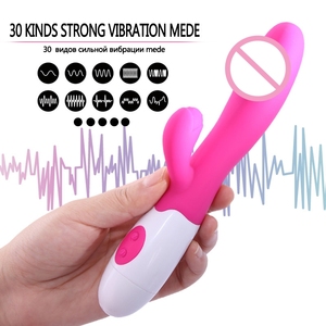 Vibradores Punto G, Masajeador de Clítoris, Masturbador Femenino, <span class=keywords><strong>Vibrador</strong></span> Conejo, Juguetes Sexuales para Mujeres - Product Image 1