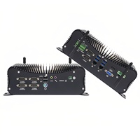 Linkleaps Meistverkaufter Lüfterloser Industrie-Mini-PC Eingebetteter Industrie-Box-PC Intel Core I7 I5 I3 mit 6 COM GPIO Dual LAN 9-36V